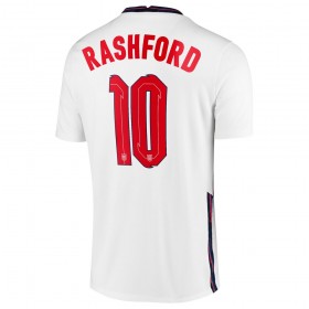 Engeland Rashford 10 Thuisshirt EK 2020